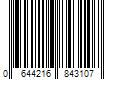 Barcode Image for UPC code 0644216843107