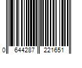 Barcode Image for UPC code 0644287221651