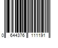 Barcode Image for UPC code 0644376111191