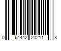 Barcode Image for UPC code 064442202118