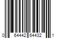 Barcode Image for UPC code 064442644321