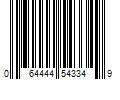 Barcode Image for UPC code 064444543349