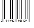 Barcode Image for UPC code 0644632926309