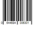 Barcode Image for UPC code 0644684006301