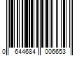 Barcode Image for UPC code 0644684006653