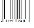 Barcode Image for UPC code 0644911005381