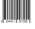 Barcode Image for UPC code 0644911007255