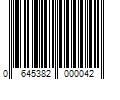 Barcode Image for UPC code 0645382000042