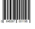 Barcode Image for UPC code 0645397001195