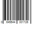 Barcode Image for UPC code 0645544001726