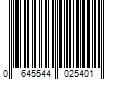 Barcode Image for UPC code 0645544025401