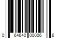 Barcode Image for UPC code 064640000066