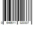 Barcode Image for UPC code 0646511020337