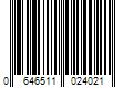 Barcode Image for UPC code 0646511024021