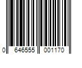 Barcode Image for UPC code 0646555001170