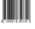 Barcode Image for UPC code 0646881850749