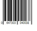 Barcode Image for UPC code 0647303040038