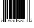 Barcode Image for UPC code 064757000072