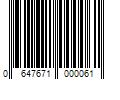 Barcode Image for UPC code 0647671000061