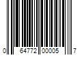 Barcode Image for UPC code 064772000057