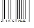 Barcode Image for UPC code 0647742060253