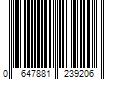 Barcode Image for UPC code 0647881239206