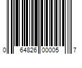 Barcode Image for UPC code 064826000057