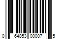 Barcode Image for UPC code 064853000075