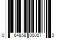 Barcode Image for UPC code 064858000070