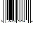 Barcode Image for UPC code 064860000044