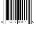 Barcode Image for UPC code 064877000075