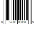 Barcode Image for UPC code 064900000683