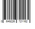 Barcode Image for UPC code 0649226721162