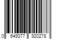 Barcode Image for UPC code 0649377920278