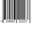 Barcode Image for UPC code 0649553422237