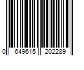 Barcode Image for UPC code 0649615202289