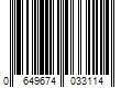 Barcode Image for UPC code 0649674033114