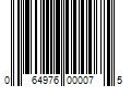 Barcode Image for UPC code 064976000075