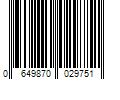 Barcode Image for UPC code 0649870029751