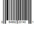 Barcode Image for UPC code 064992201401