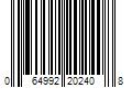 Barcode Image for UPC code 064992202408