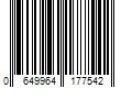 Barcode Image for UPC code 0649964177542