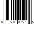 Barcode Image for UPC code 065000002775