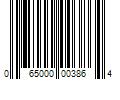 Barcode Image for UPC code 065000003864