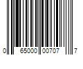 Barcode Image for UPC code 065000007077