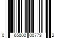 Barcode Image for UPC code 065000007732