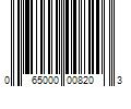 Barcode Image for UPC code 065000008203