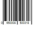 Barcode Image for UPC code 0650008500318