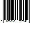 Barcode Image for UPC code 0650016076041