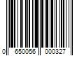 Barcode Image for UPC code 0650056000327